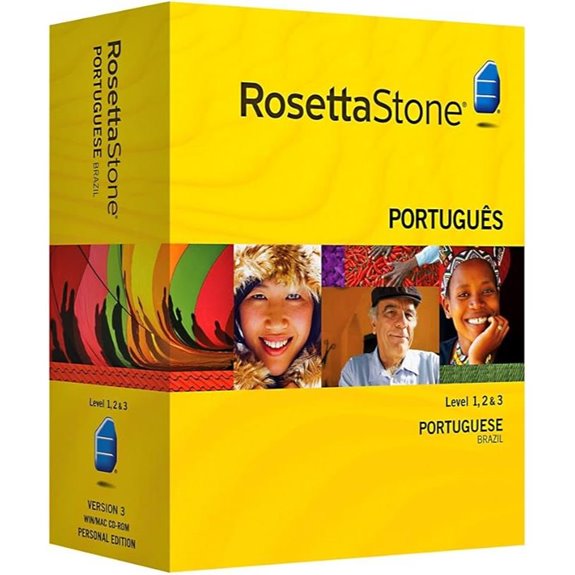 Rosetta Stone Portuguese (Brazilian) Level 1-3 Set