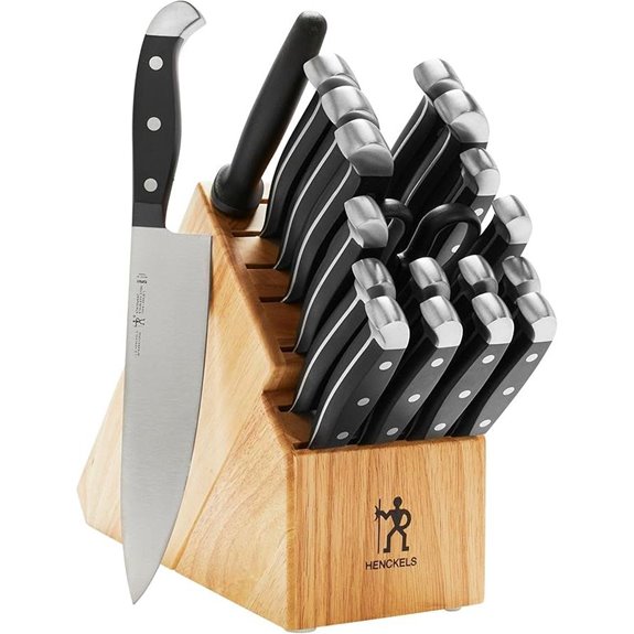 HENCKELS Statement 20-Piece Knife Set with Block