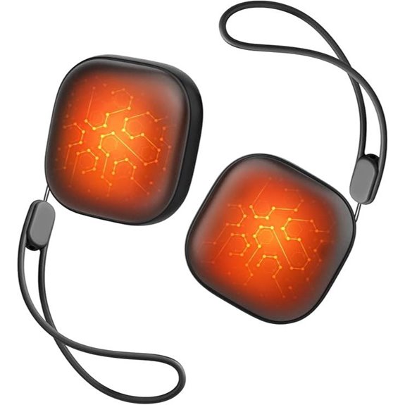 Rechargeable Magnetic Hand Warmers (2 Pack)