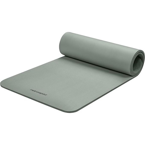 Retrospec Solana Yoga Mat with Nylon Strap