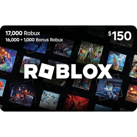 Roblox Gift Card – 17,000 Robux & Virtual Item