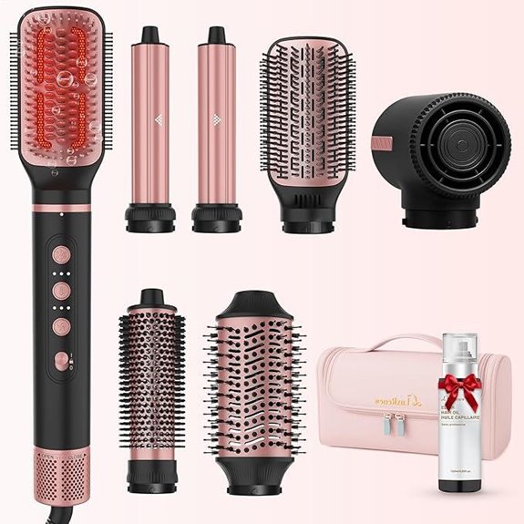 7-in-1 Hair Styling Tool with Blow Dryer and Curling