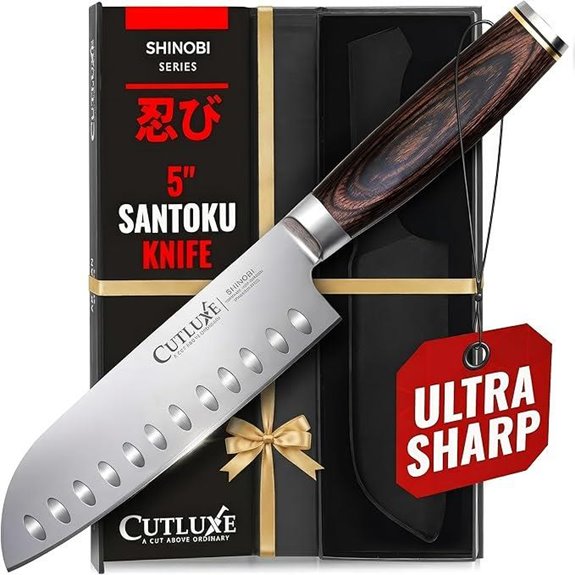 Santoku Knife 5-Inch Japanese Meat & Veggie Blade