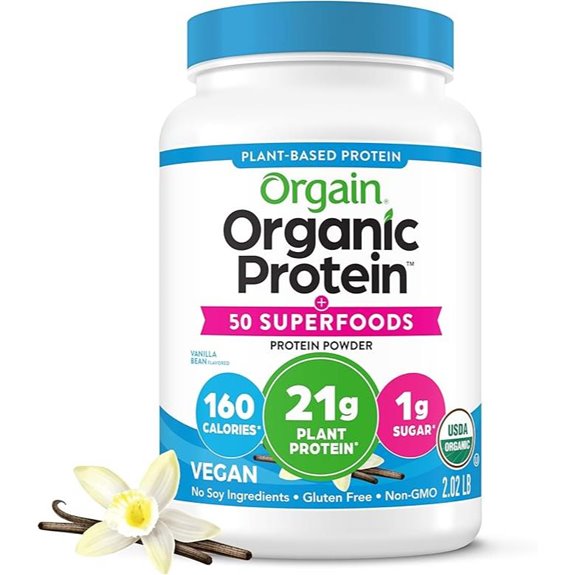 Orgain Vegan Protein & Superfoods Powder Vanilla