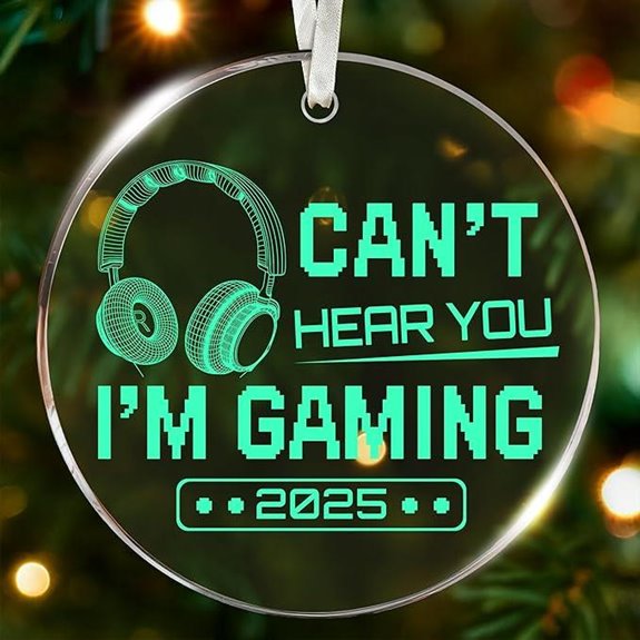 Gaming Ornaments for Christmas Tree - Gamer Gift Idea