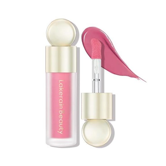 Liquid Cheek Blush Stick Waterproof Long-Lasting Matte Pink
