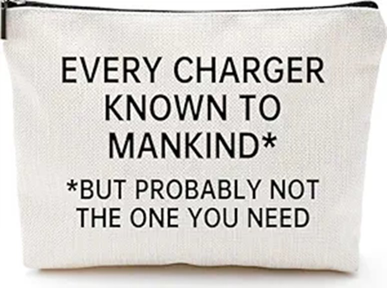 Travel Cable Organizer Pouch Waterproof Storage Bag