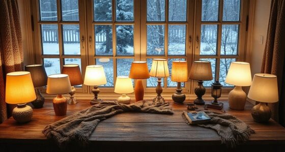 winter brightening lamp ideas