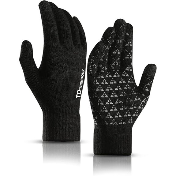Trendoux Winter Touch Screen Gloves for Men Women