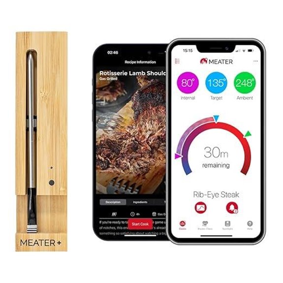 MEATER Plus Wireless Meat Thermometer for BBQ and Cooking