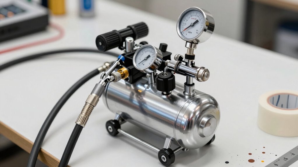 adjust compressor for finish