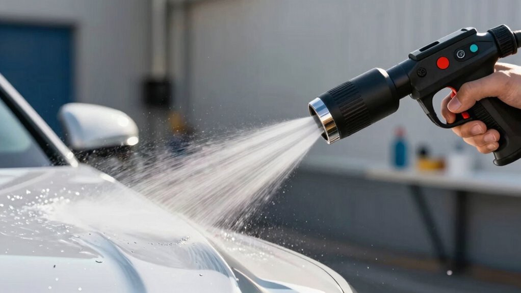 adjust pressure for safe cleaning