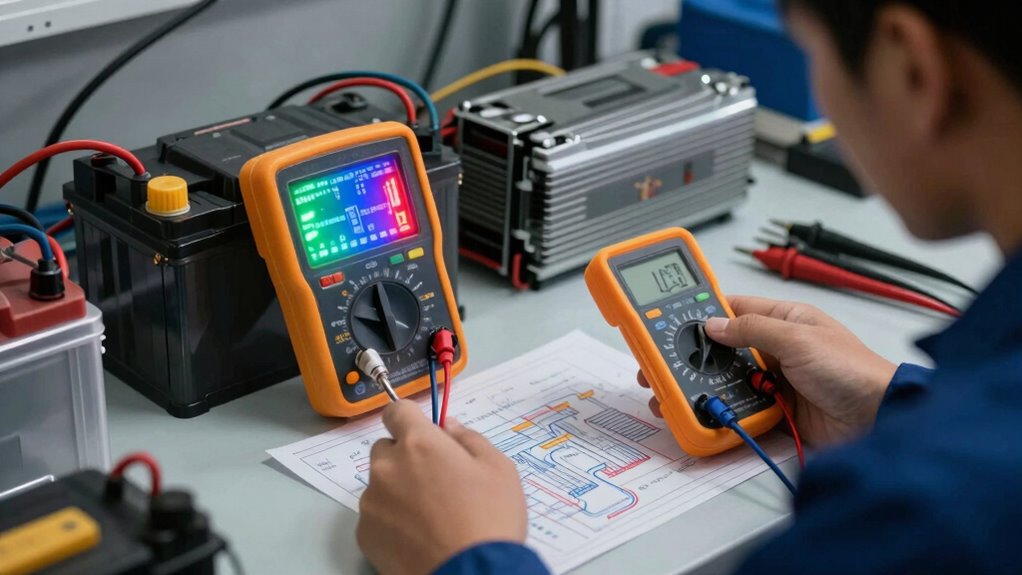 battery voltage measurement guidance