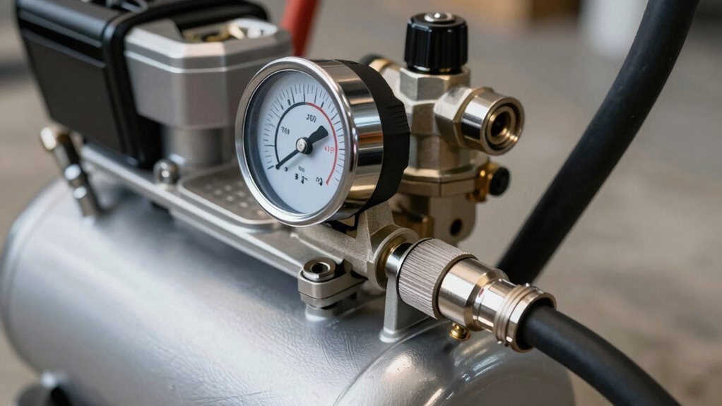 check compressor pressure drops