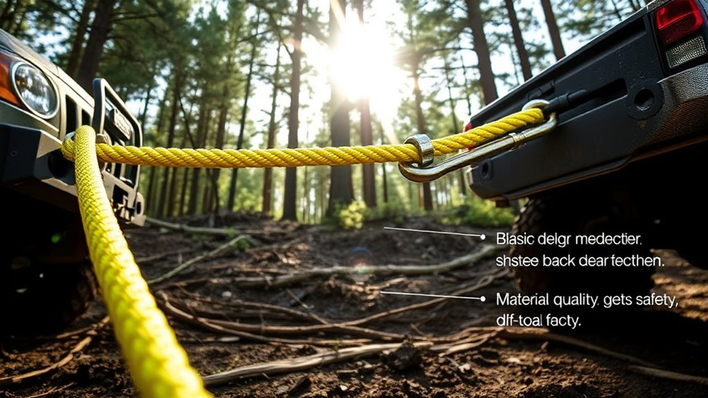 choose strong durable visible ropes