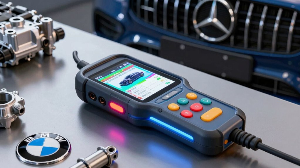 european car diagnostic features