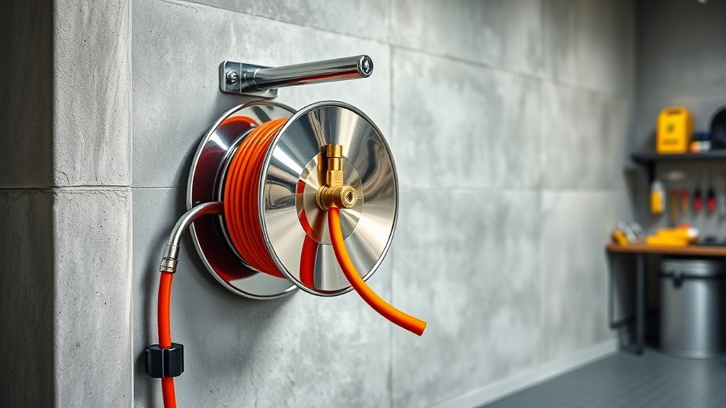 garage hose reel considerations