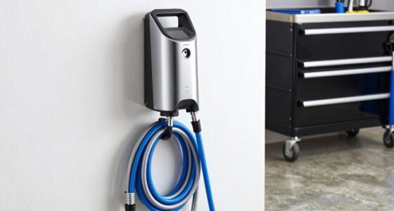 garage wall mounted pressure washer