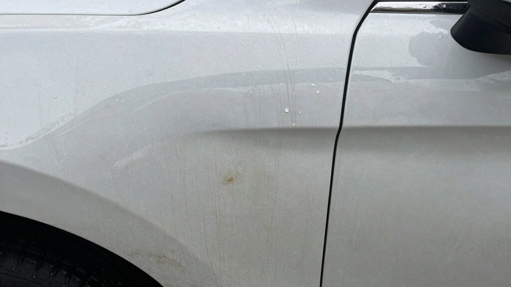 hard water laundry damage indicators