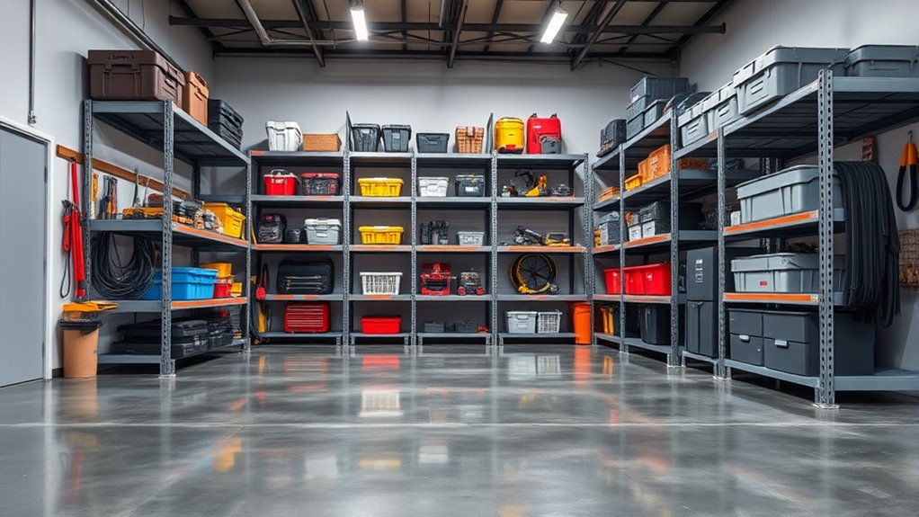 heavy duty metal shelving considerations