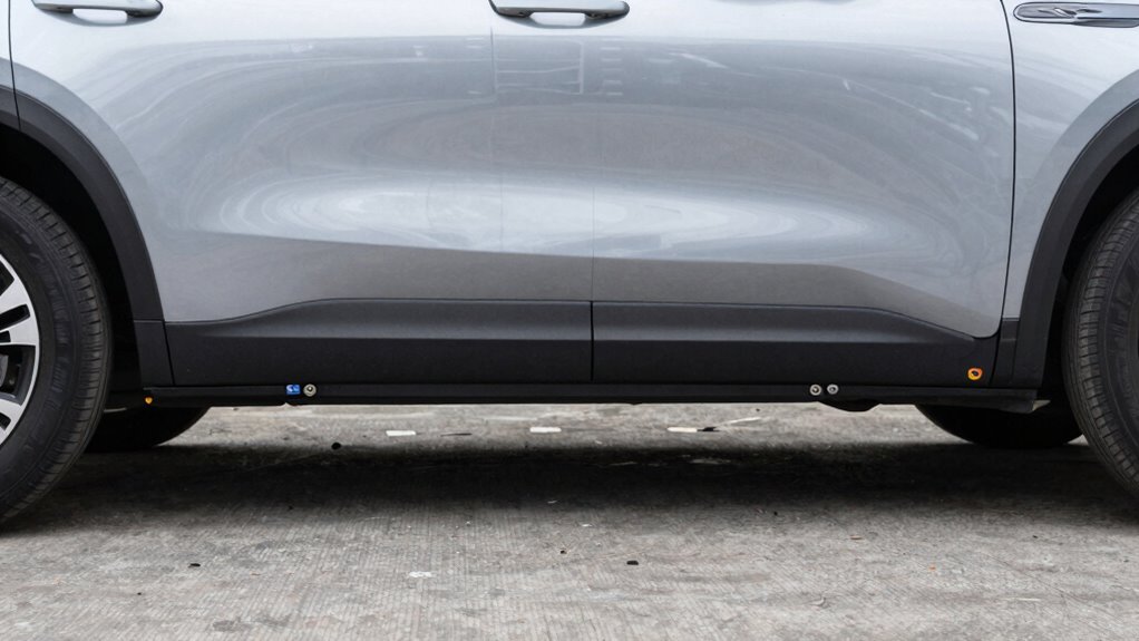 identify proper vehicle lift points