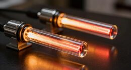 infrared curing lamp efficiency