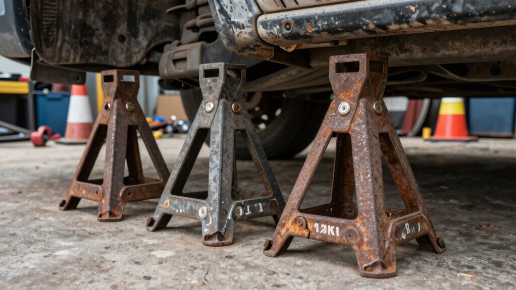 inspect for damage and stability