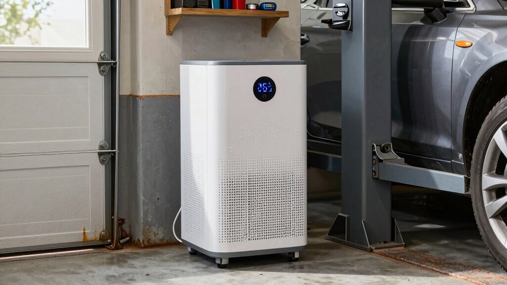 maintain garage humidity levels