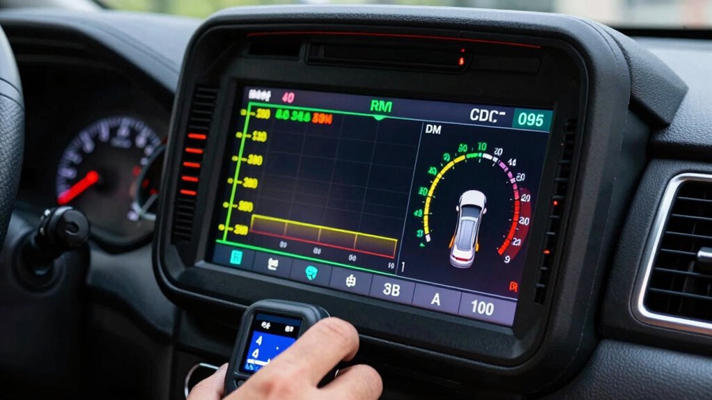monitoring vehicle performance data
