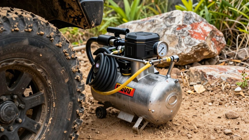 off road tire air compressor