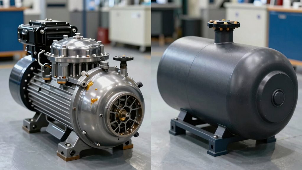 oil lubed vs oil free durability