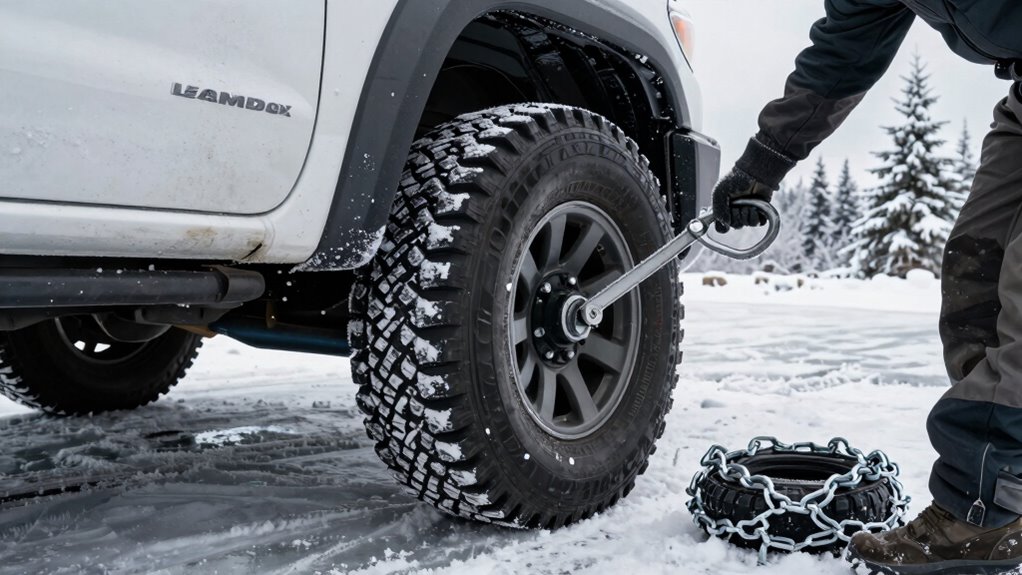 prepare tires and suspension