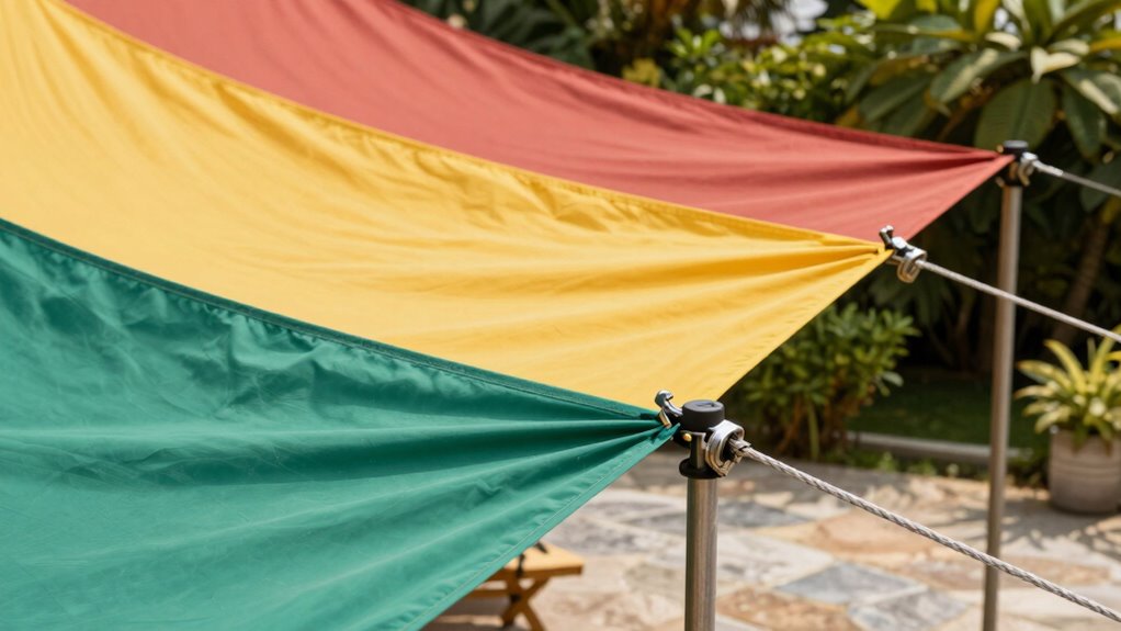 prevent flapping protect awning