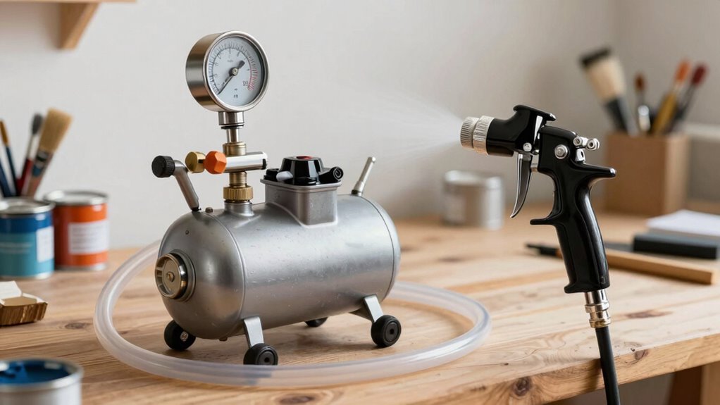 proper hvlp compressor setup