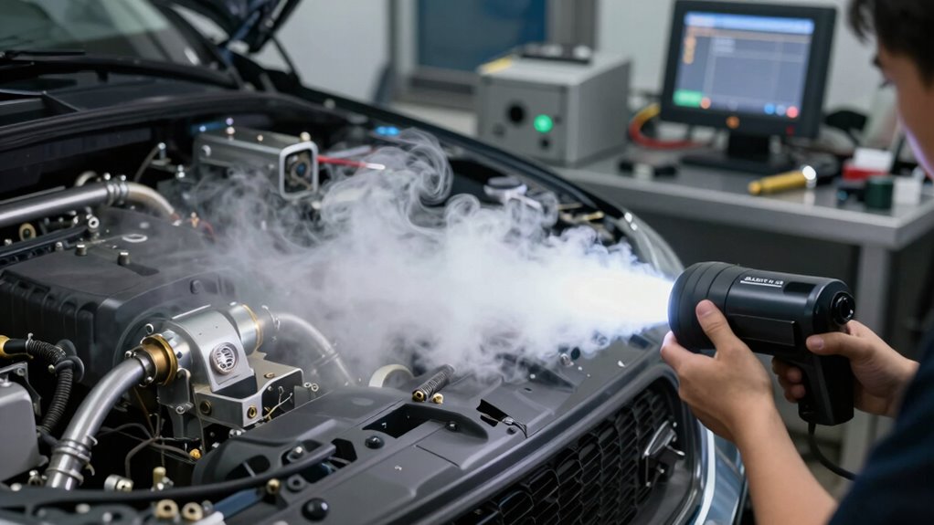 quick visible leak detection