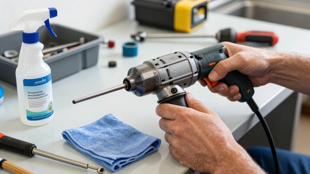 regular maintenance and lubrication