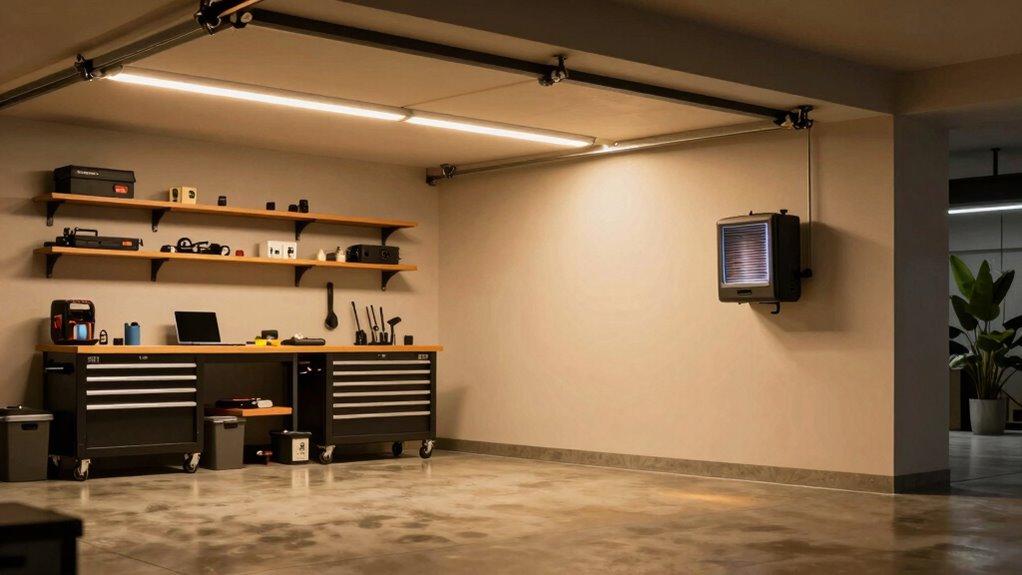 safe garage heating methods