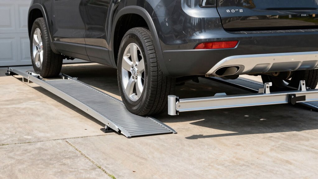 safe vehicle ramping techniques