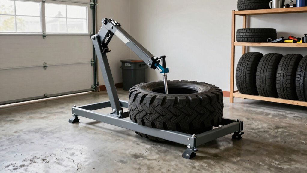 select tire changer by space
