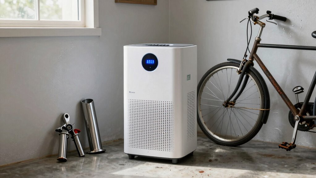 signs of garage humidity