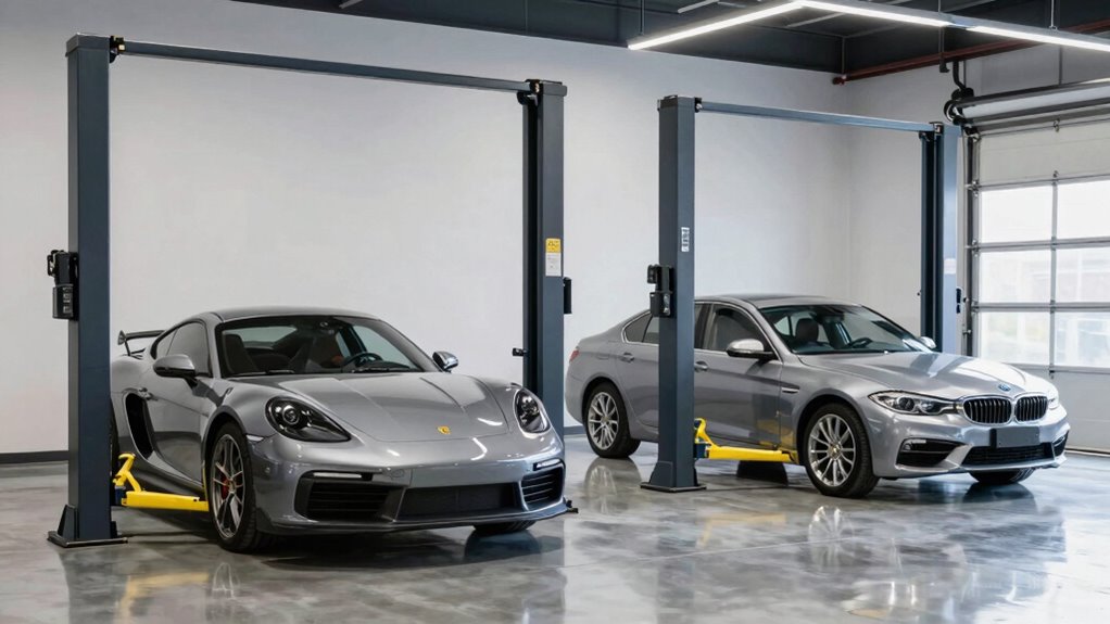 stable heavy duty vehicle lifting