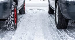 stopping distance winter vs all season