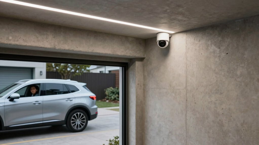 strategic garage camera placement