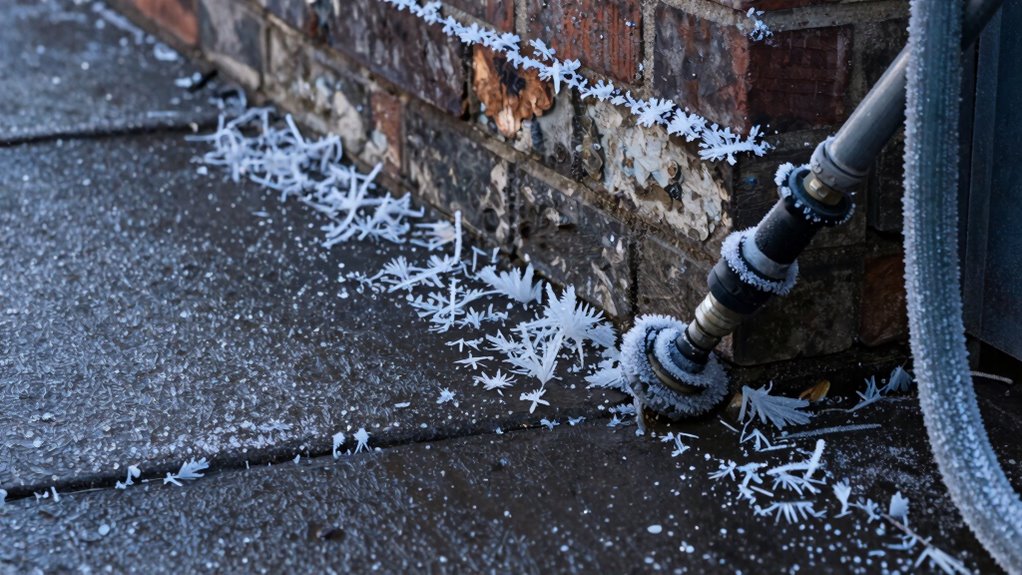 surfaces freeze before air