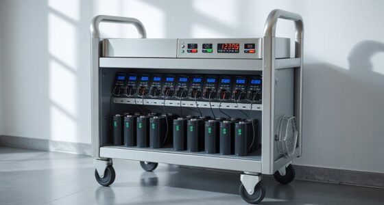 top battery charger carts