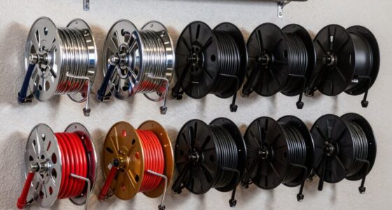 top garage air hose reels