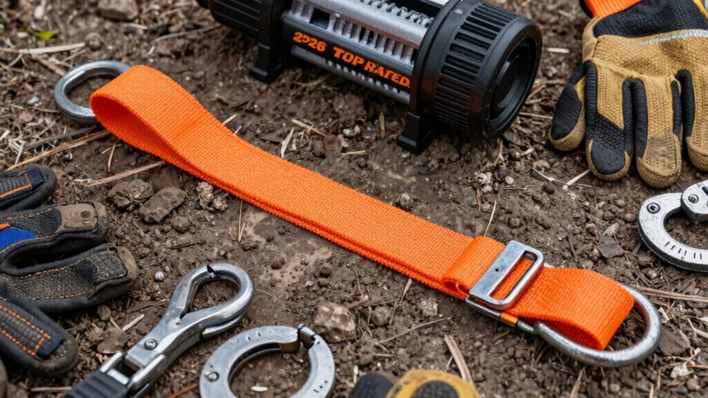 top heavy duty tow straps