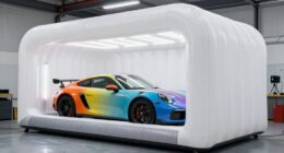 top inflatable car paint booths
