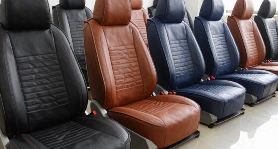 top leather seat cover sets