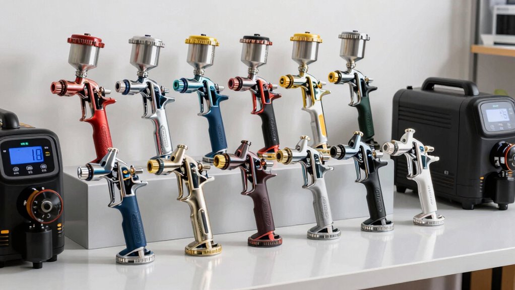 top spray gun kit selections